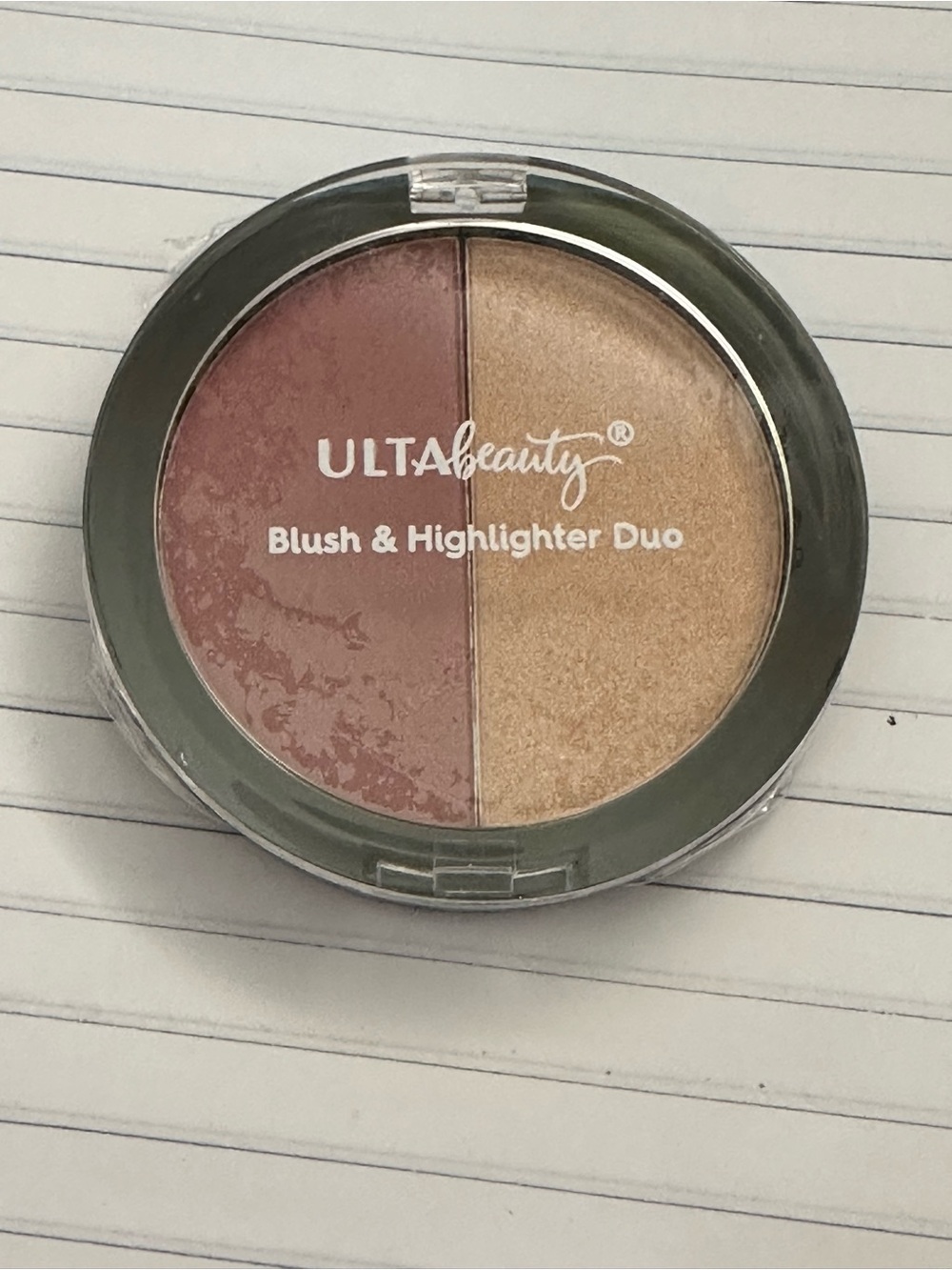 Ulta Beauty Blush & Highlighter Duo — Rose Blush & Champagne Glow